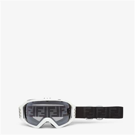 fendi white ski jacket|fendi snowboard goggles.